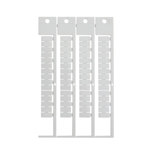 Terminal Block Tag Polycarbonate 12.00 mm H x 6.00 mm W Box of 1500 Pieces, 1500PK